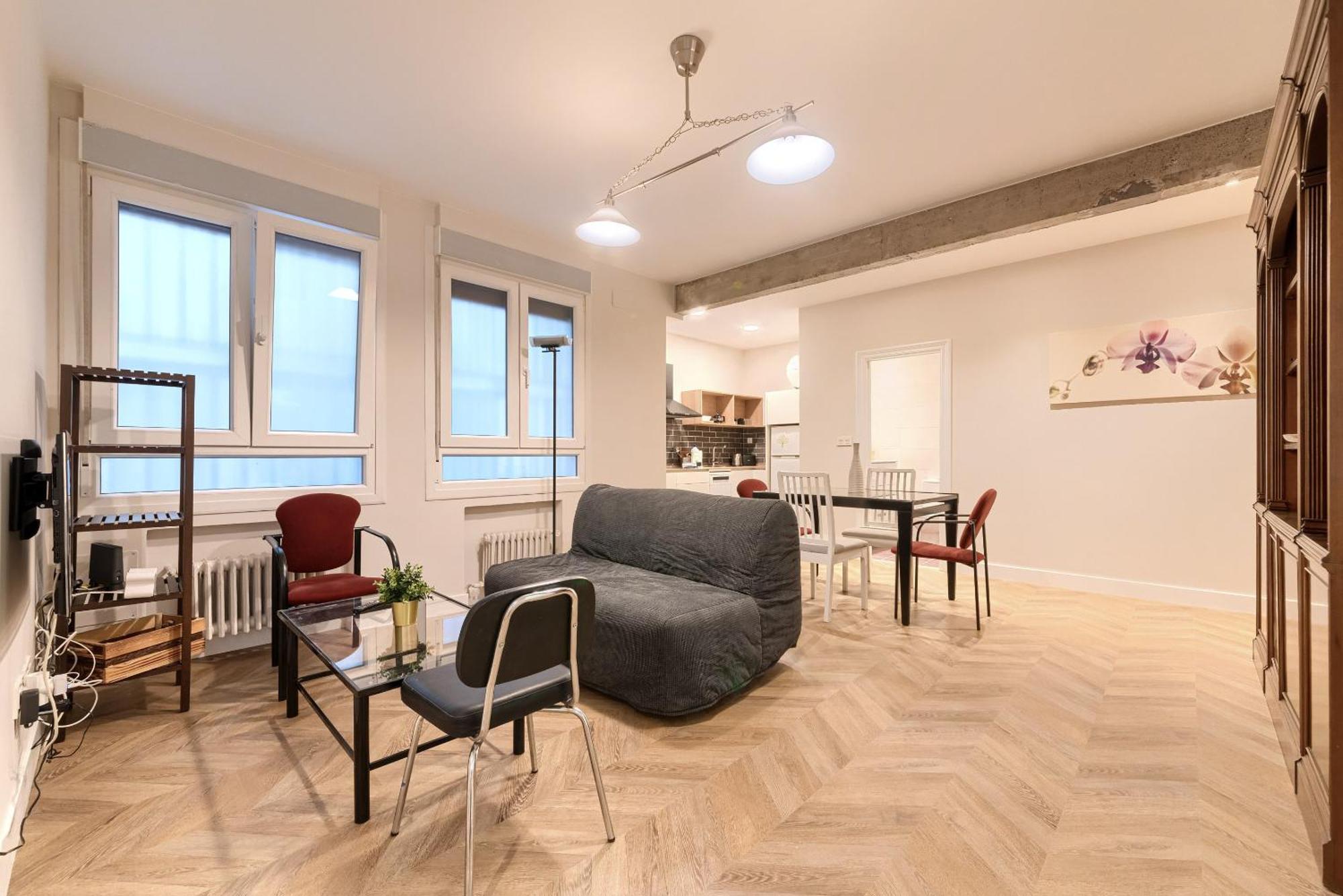 Euskalduna, Vivienda Turistica Moderna Y Renovado Більбао Екстер'єр фото