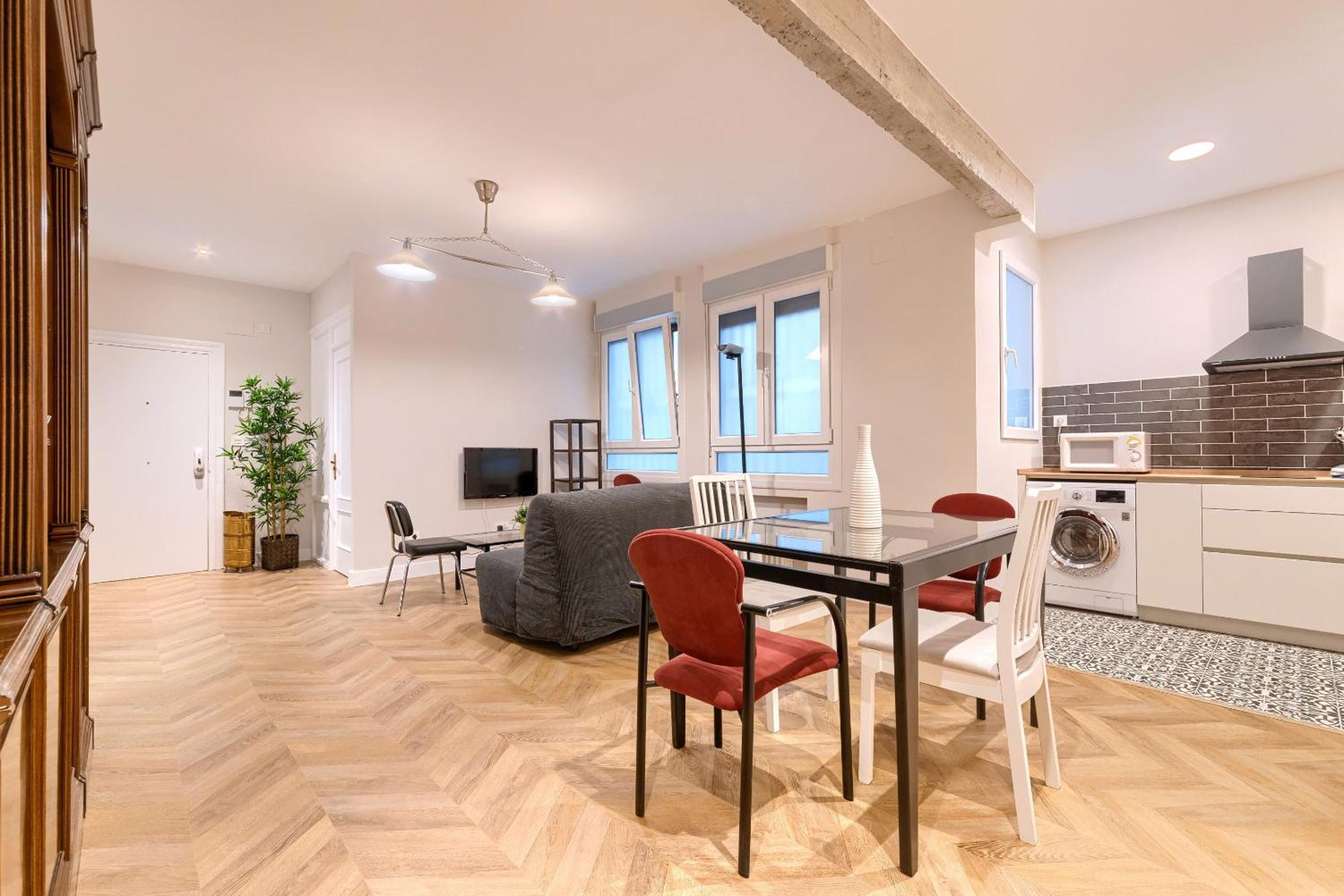 Euskalduna, Vivienda Turistica Moderna Y Renovado Більбао Екстер'єр фото
